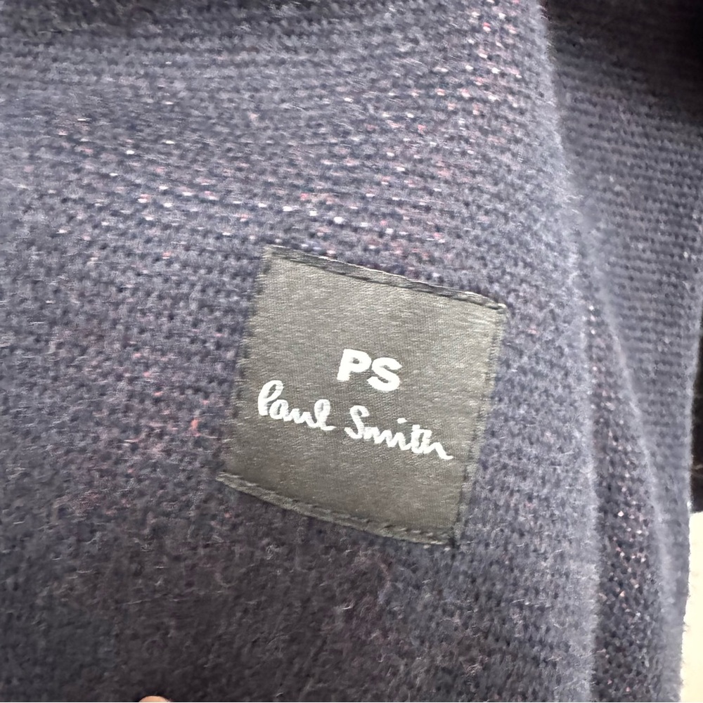 Paul Smith Men's Luxury 100% cotton Multicolor Striped Sweater XL - Picture 4 of 6